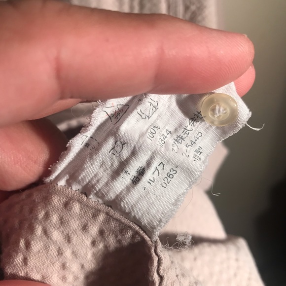 Textured Origami paper like polo shirt - Picture 7 of 7